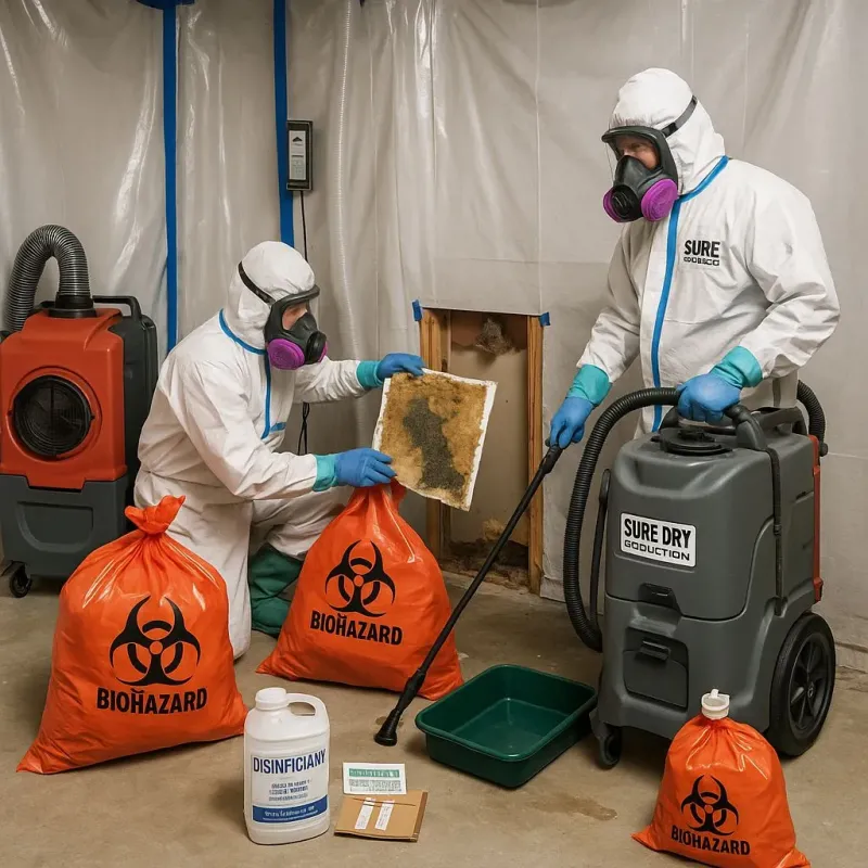 Contaminated Water Handling Protocols process in Ida Grove, IA